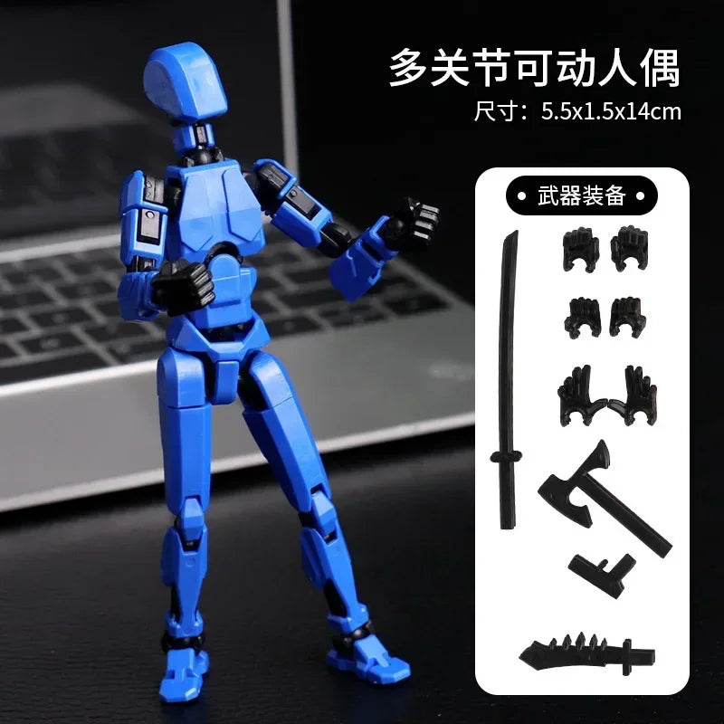 Titan Action Figure Set – Fully Posable Robot Toy