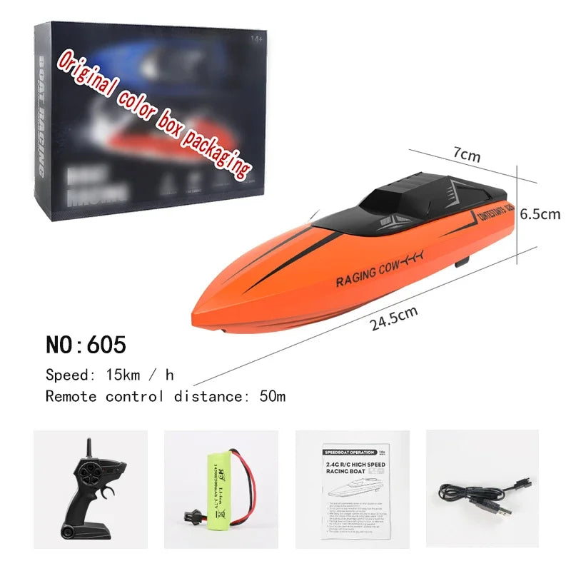 RC Speed Boat Toy – Fast Remote Control Water Racer – Features | Toki Toy Box