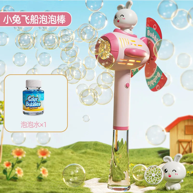 12-Hole Bubble Blaster – Automatic LED Bubble Machine