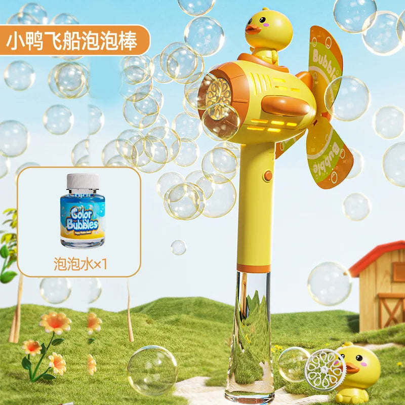 12-Hole Bubble Blaster – Automatic LED Bubble Machine