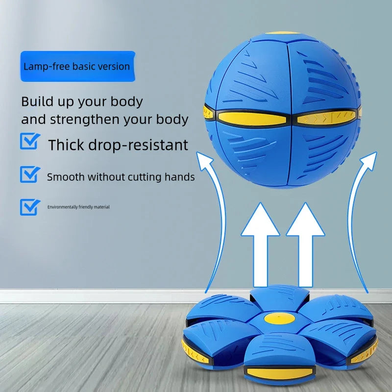 Flying Saucer Transform Ball – Outdoor Toss Toy
