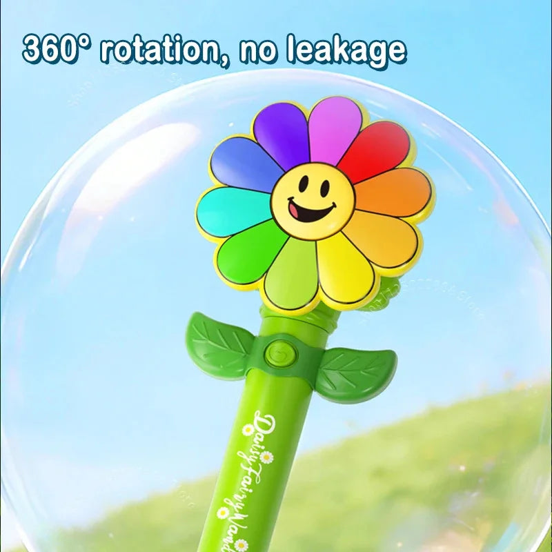 Daisy LED Bubble Wand – Electric Glow Bubble Blower