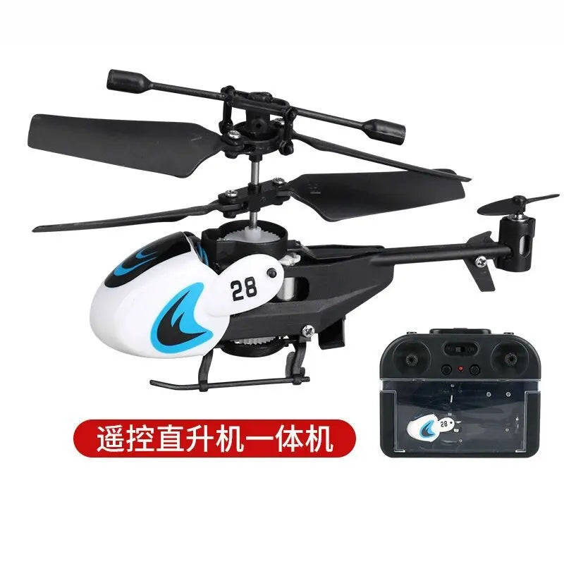 Mini RC Helicopter – Crash-Resistant Flying Toy