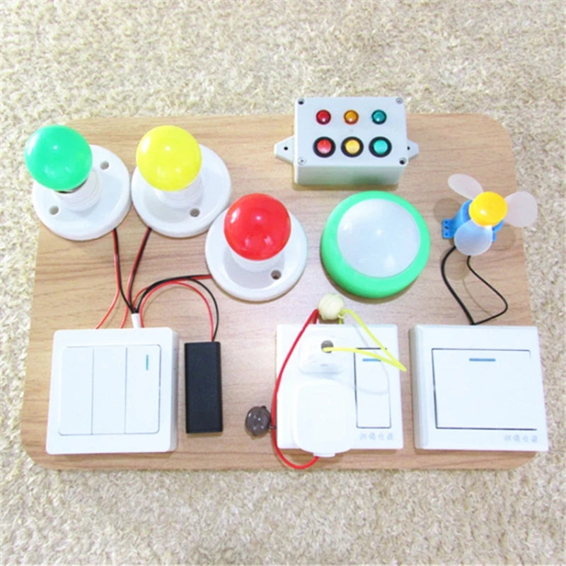 Busy Board Activity Kit – DIY Learning Toy for Kids