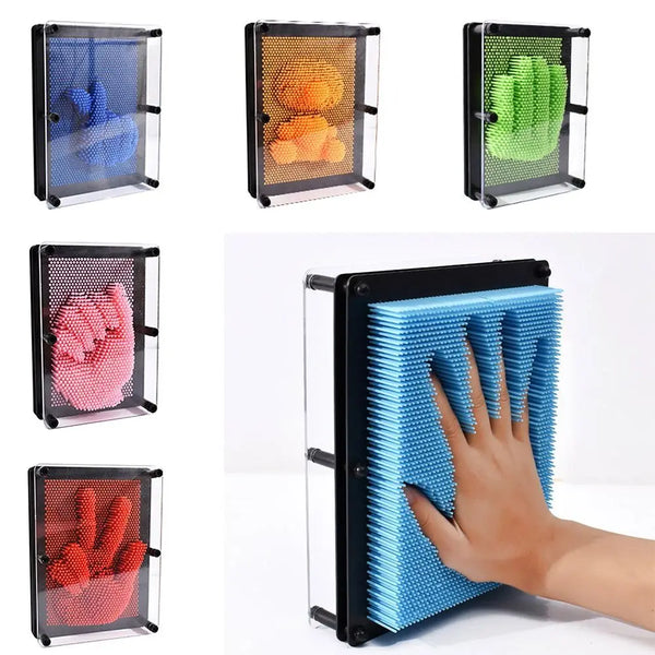 Pin Art Board – 3D Hand Impression Desk Toy