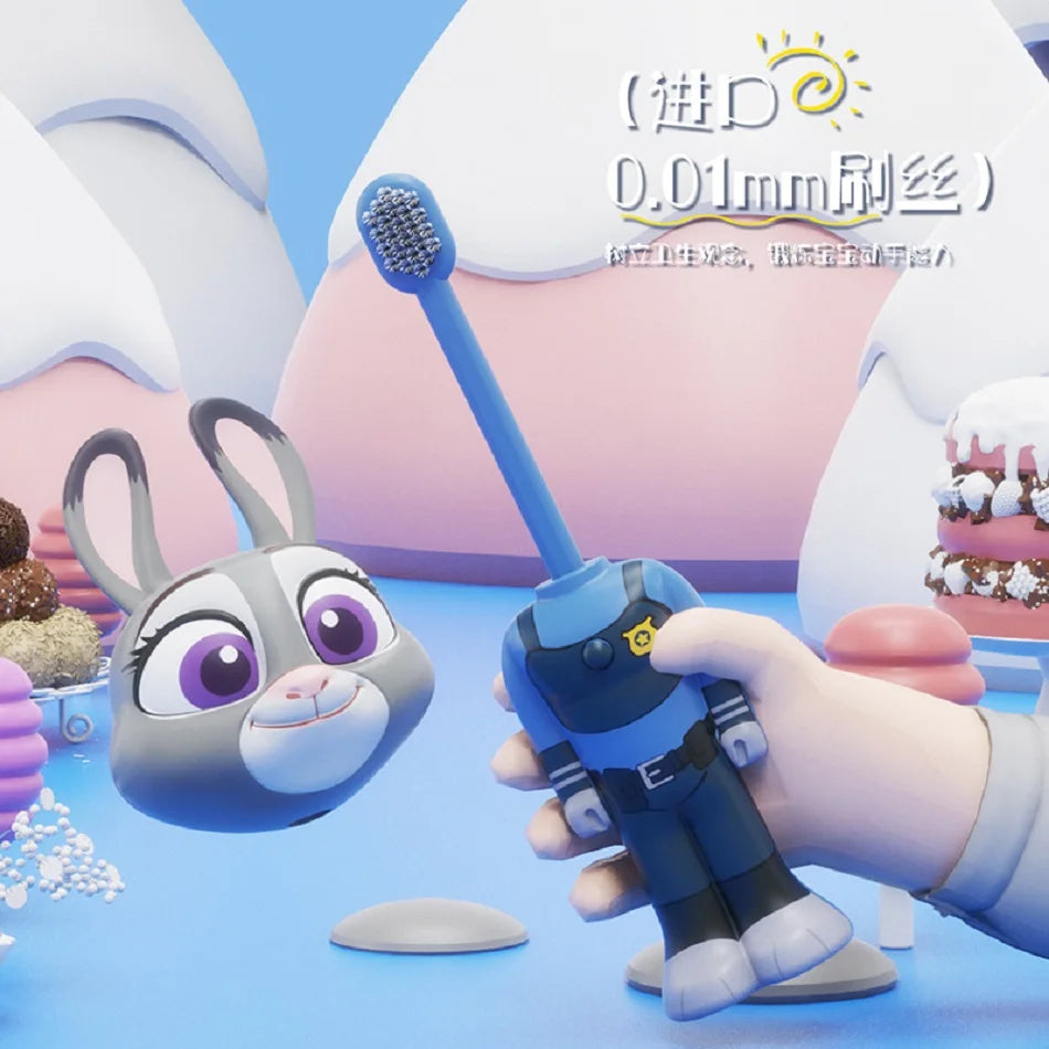 Cute Animal Transforming Kids Toothbrush