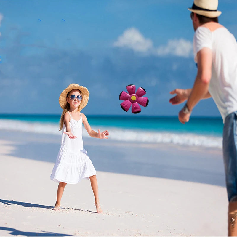 Flying Saucer Transform Ball – Outdoor Toss Toy
