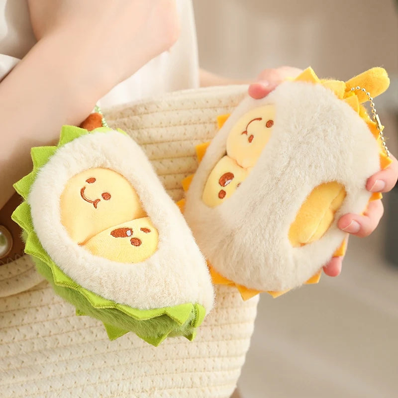 Cute Detachable Durian Plush Stress Pillow - Toki Toy Box