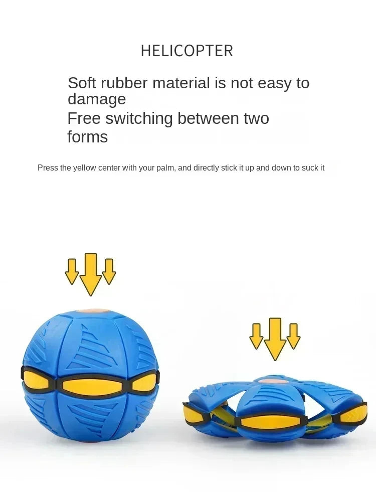 Magic Flying Saucer Ball – Pop-Up Bounce Toy