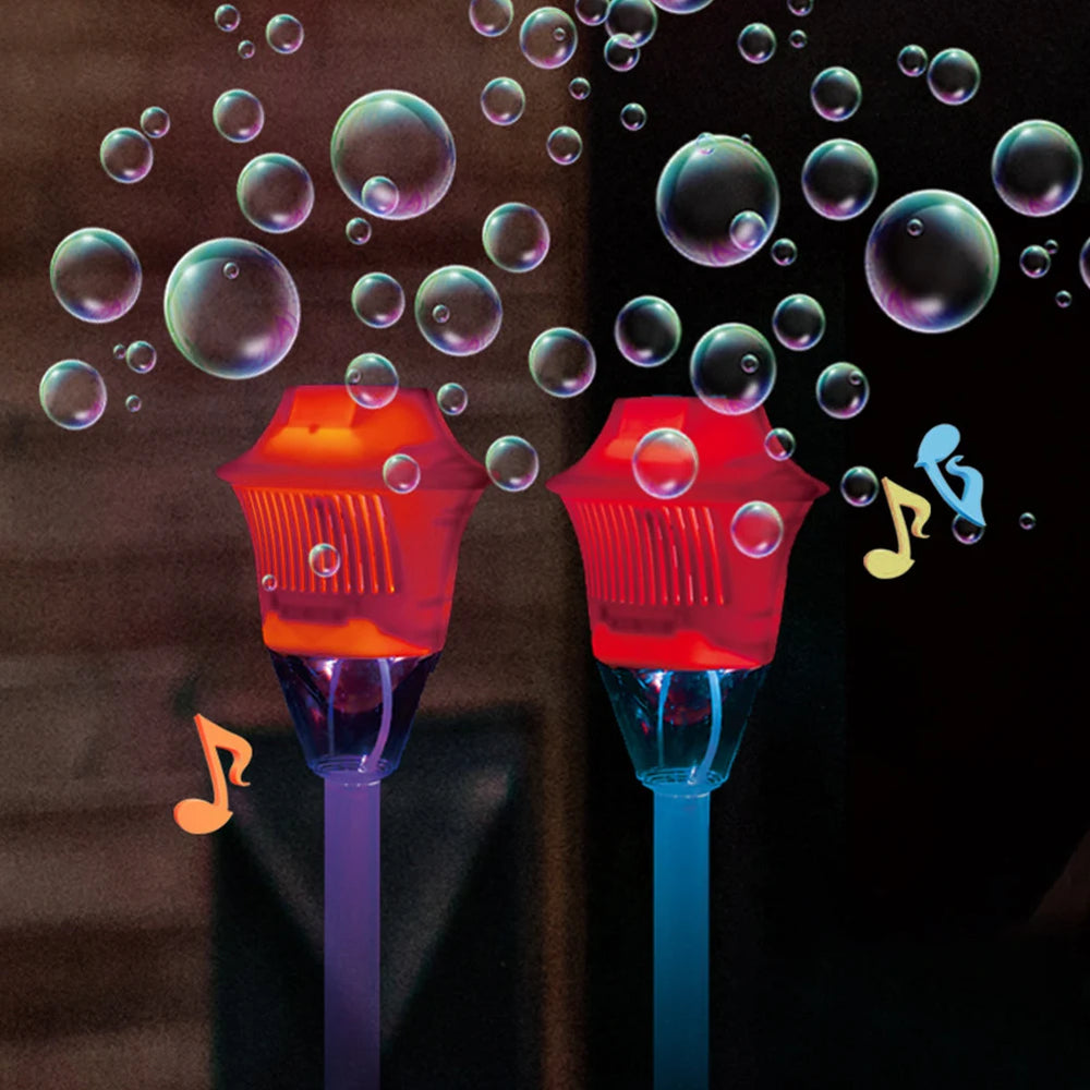 Automatic Bubble Machine with Lights & Music Fun - Toki Toy Box