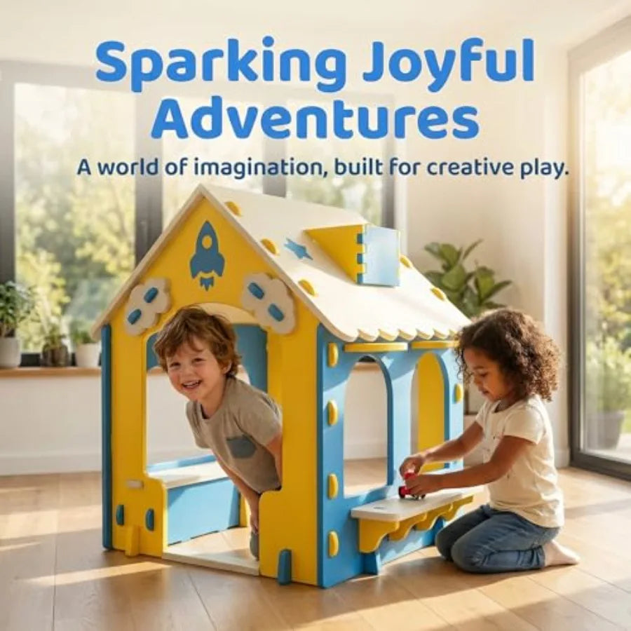 Kids Foldable Play Tent for Indoor & Outdoor Adventures