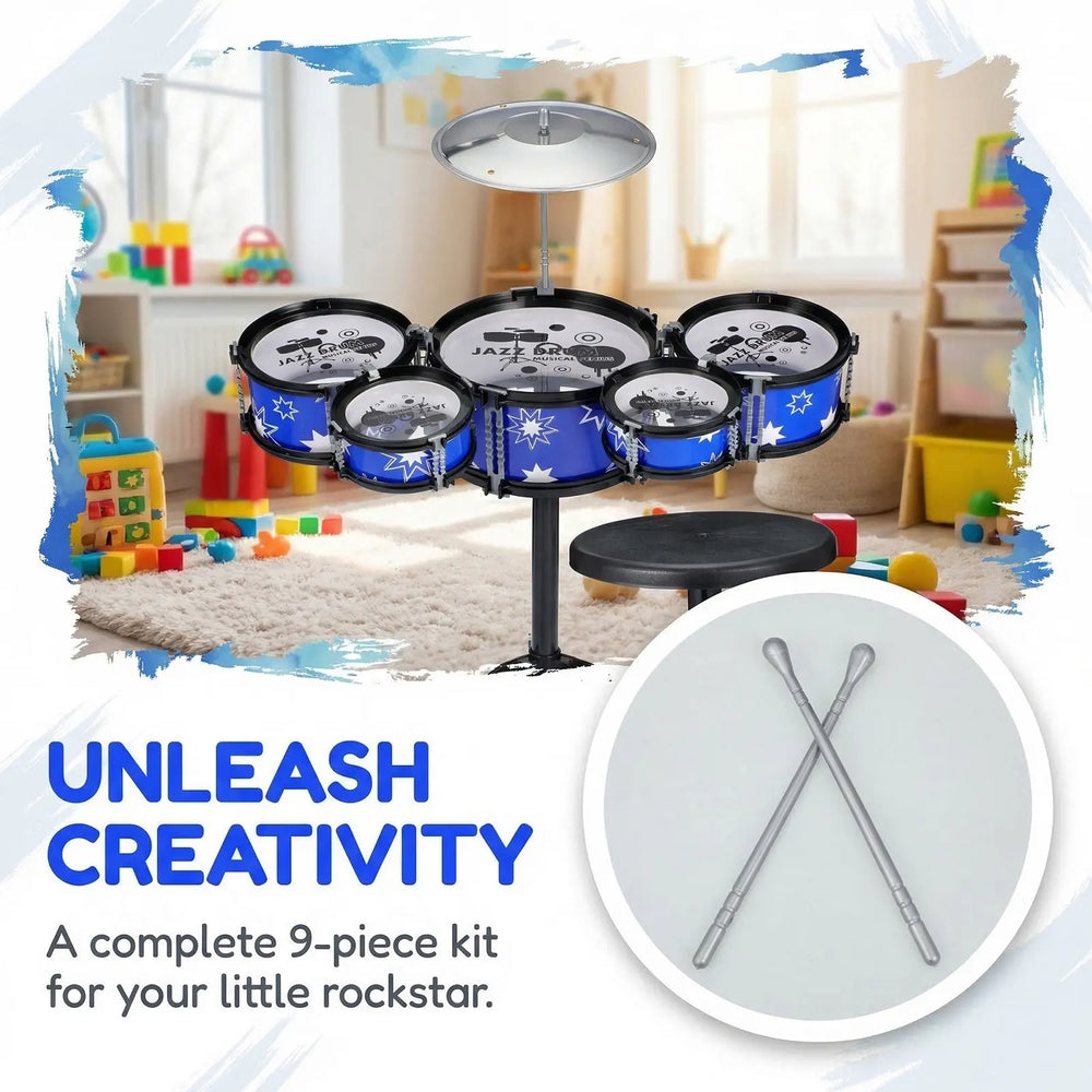 Drum Set – Toddler Playing | Toki Toy Box