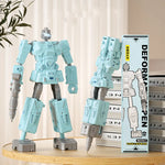 Children's Transforming Robot Pen – Creative Deformation Toy & Stationery