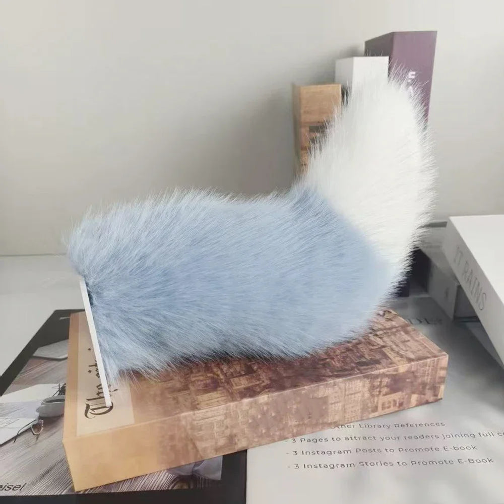 Remote Control Wagging Plush Tail – Fun Vehicle Decor