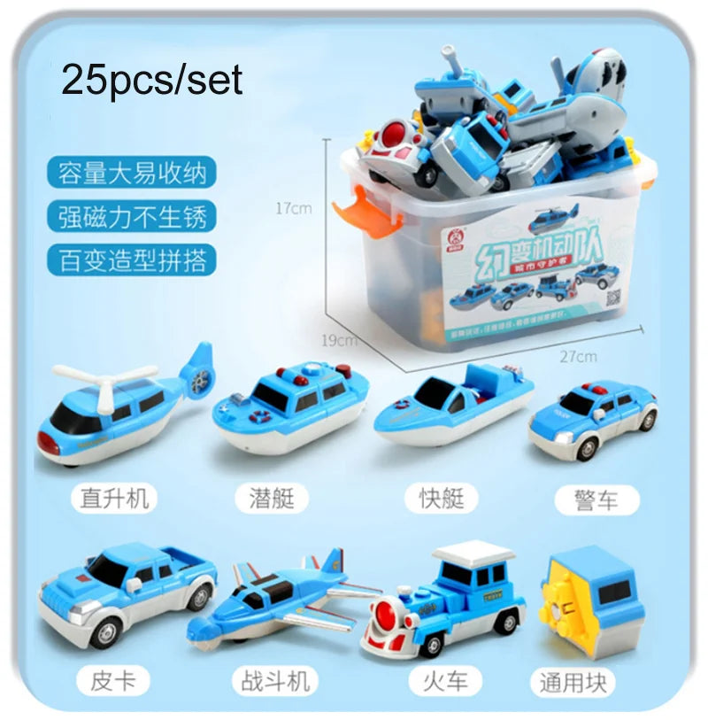 Magnetic Vehicle Building Blocks – DIY Construction Set