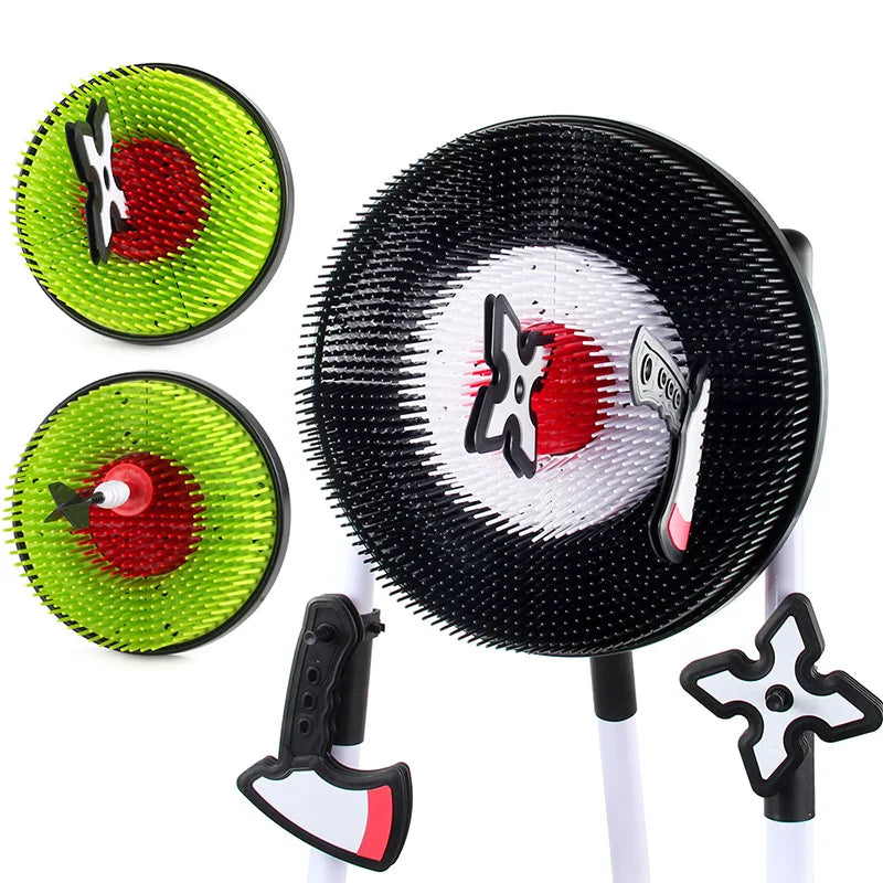 Foam Axe Throwing Game Target Dart Set | Toki Toy Box