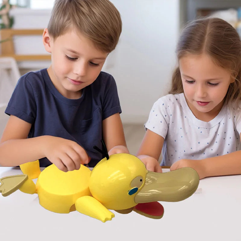 Duck Coaster – Funny Squeeze Desk Toy & Cup Holder – Size Reference | Toki Toy Box
