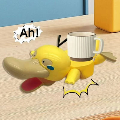 Duck Coaster – Funny Squeeze Desk Toy & Cup Holder
