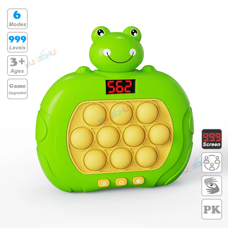 999-Level Pop Push Game Console for Kids & Adults - Toki Toy Box