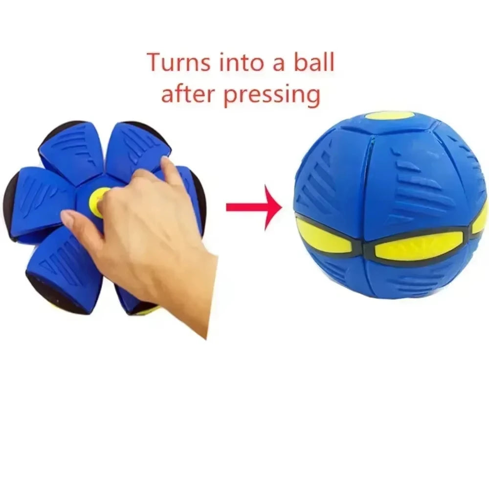 Magic Flying Saucer Ball – Pop-Up Bounce Toy