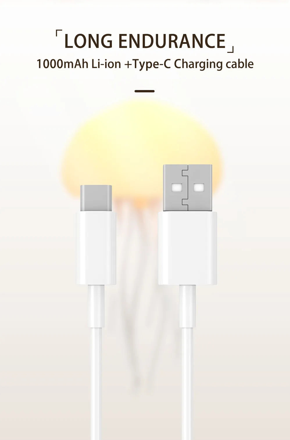 RGB Jellyfish Night Lamp – Voice Control Glow – Packaging | Toki Toy Box