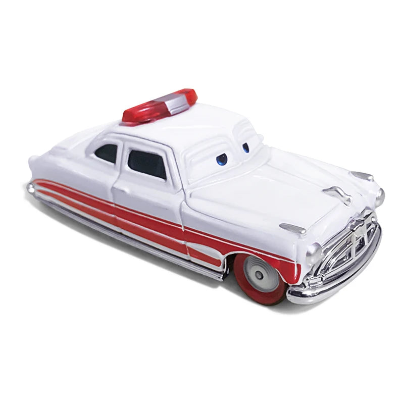 Cartoon Race Car Die-Cast Toy – Pull Back Fun