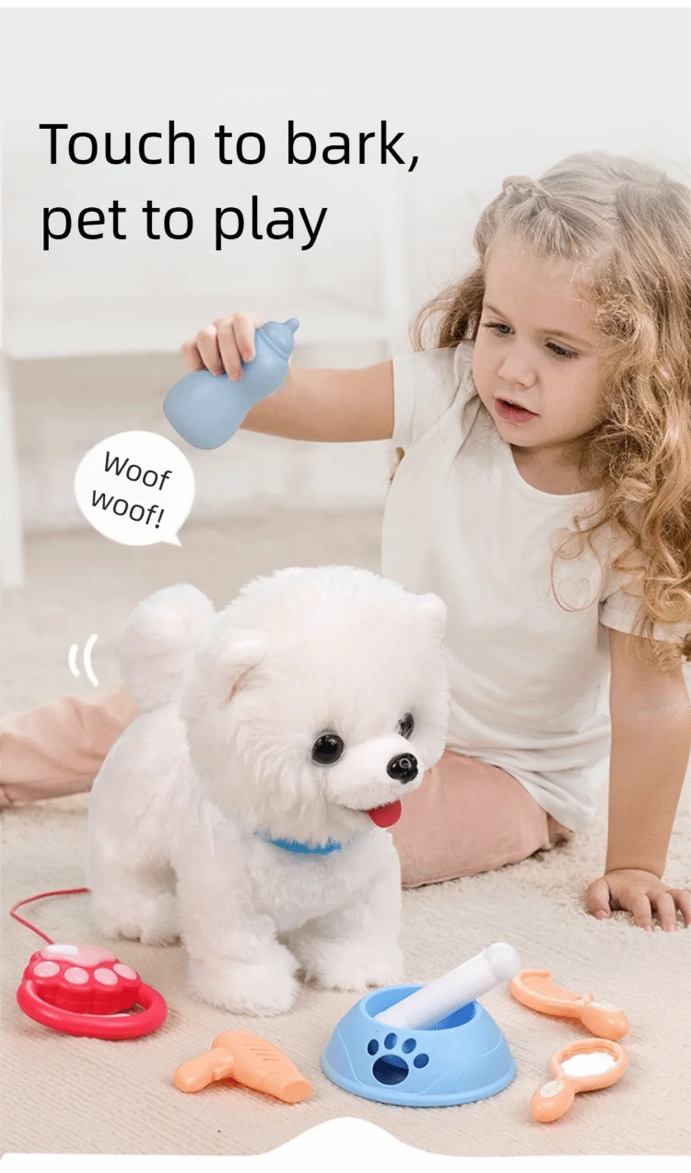 Electronic Walking Puppy – Realistic Pet Dog Toy