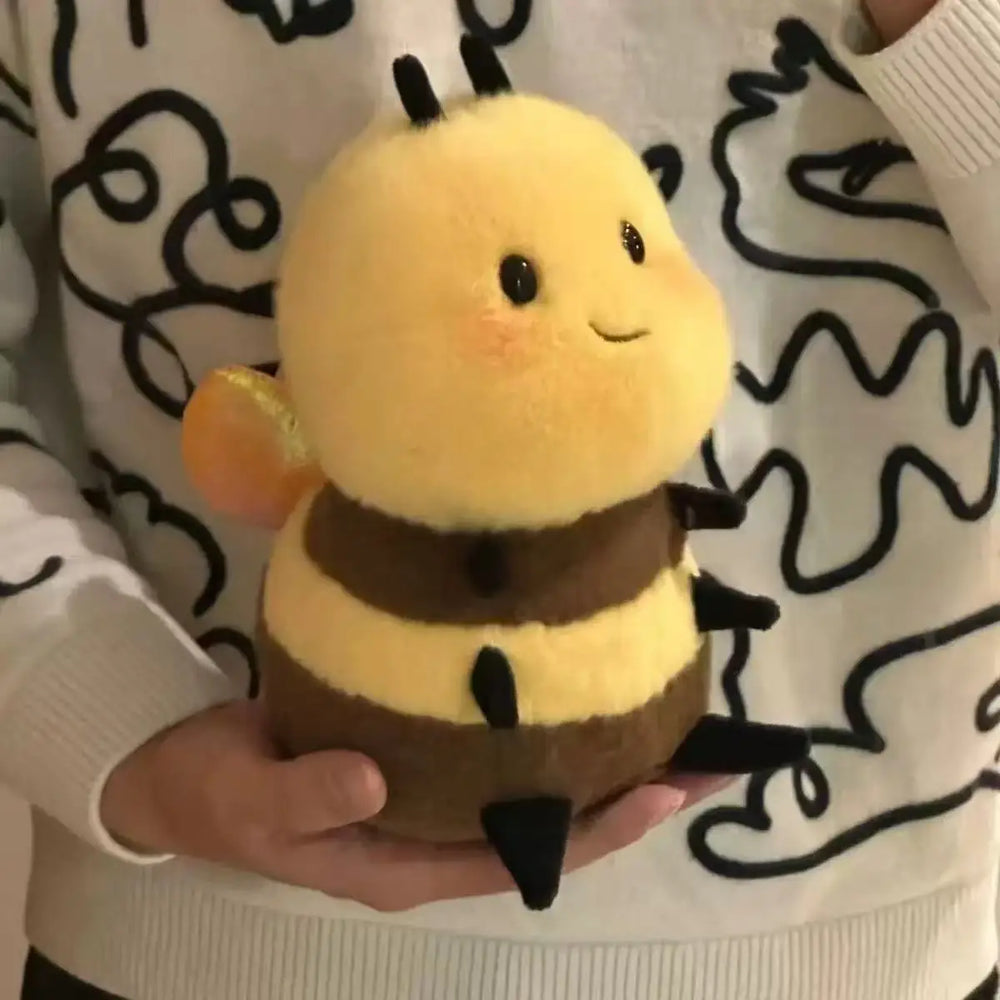 Cute Bee Plush Toy – Soft Cuddly Gift for Kids