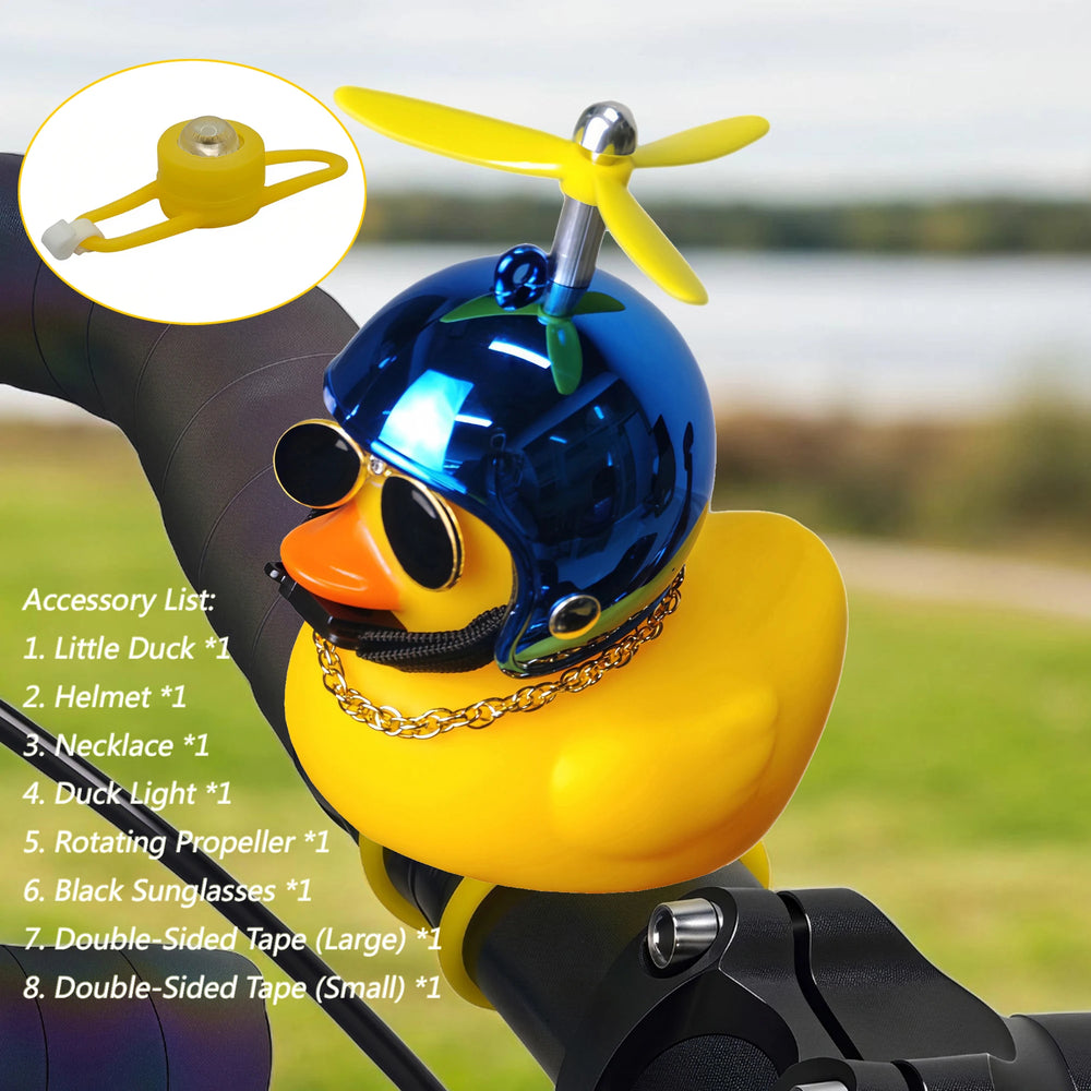 Duck Bike Bell Light – Cute Handlebar Toy for Kids – Packaging | Toki Toy Box