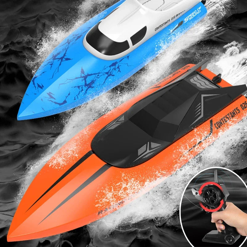 RC Speed Boat Toy – Fast Remote Control Water Racer – RC Boat Toy | Toki Toy Box