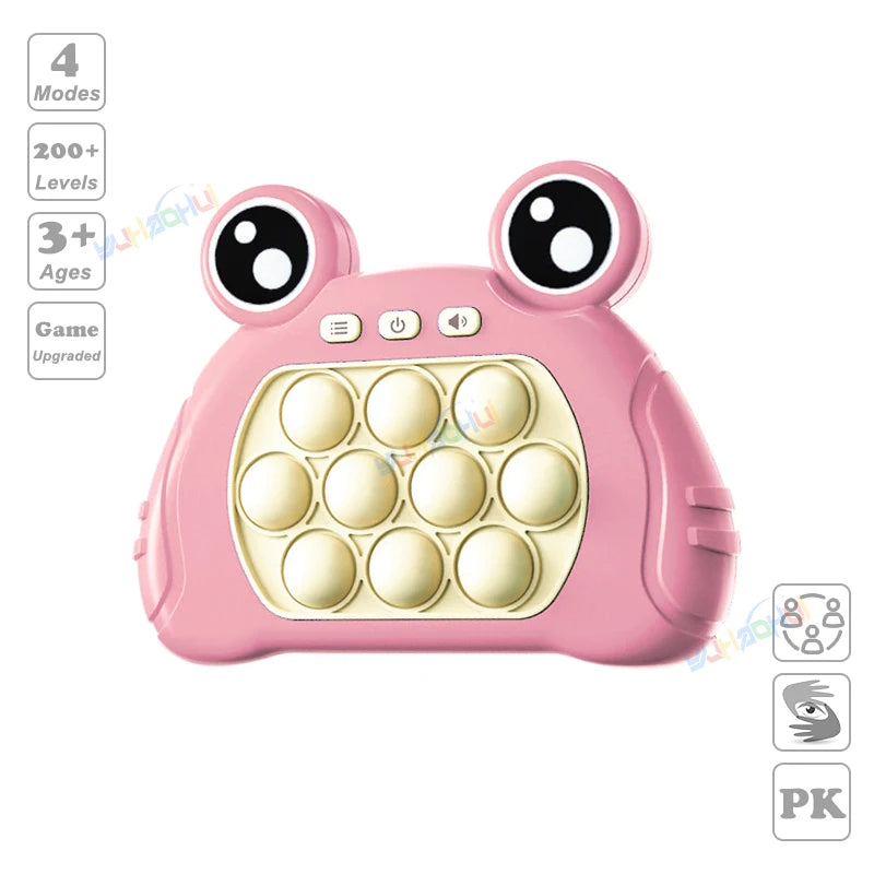 999-Level Pop Push Game Console for Kids & Adults - Toki Toy Box