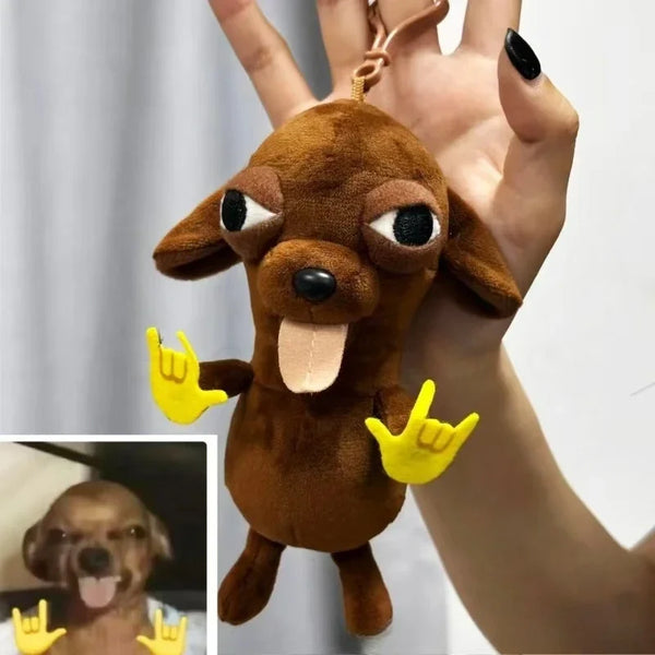 Cute Puppy Plush Keychain – Soft Pocket Buddy | Toki Toy Box