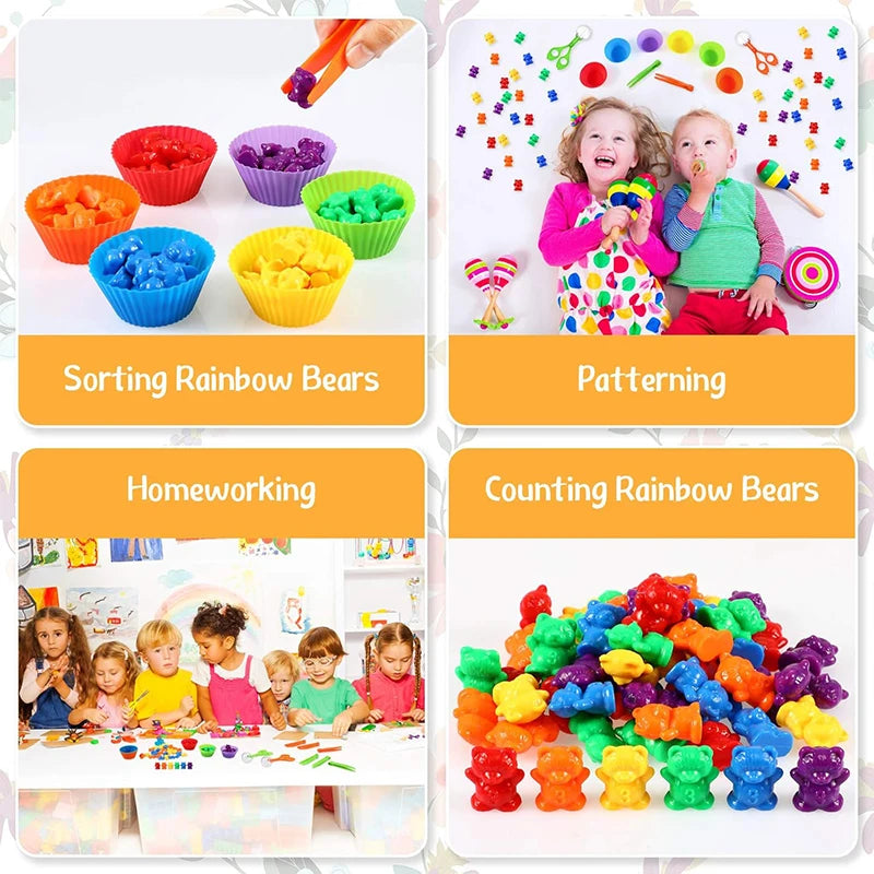 Color Sorting & Counting Bears Learning Set