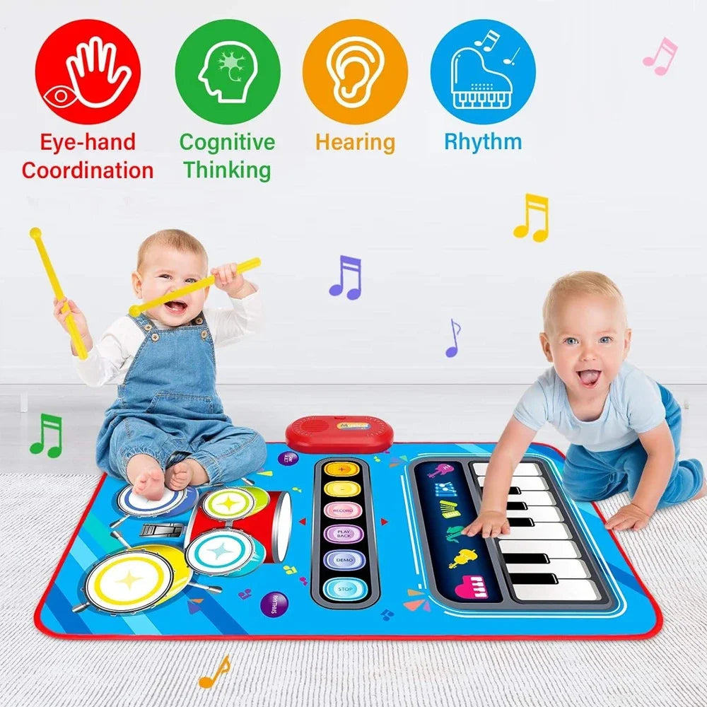 Play Mat – Light Red Model | Toki Toy Box