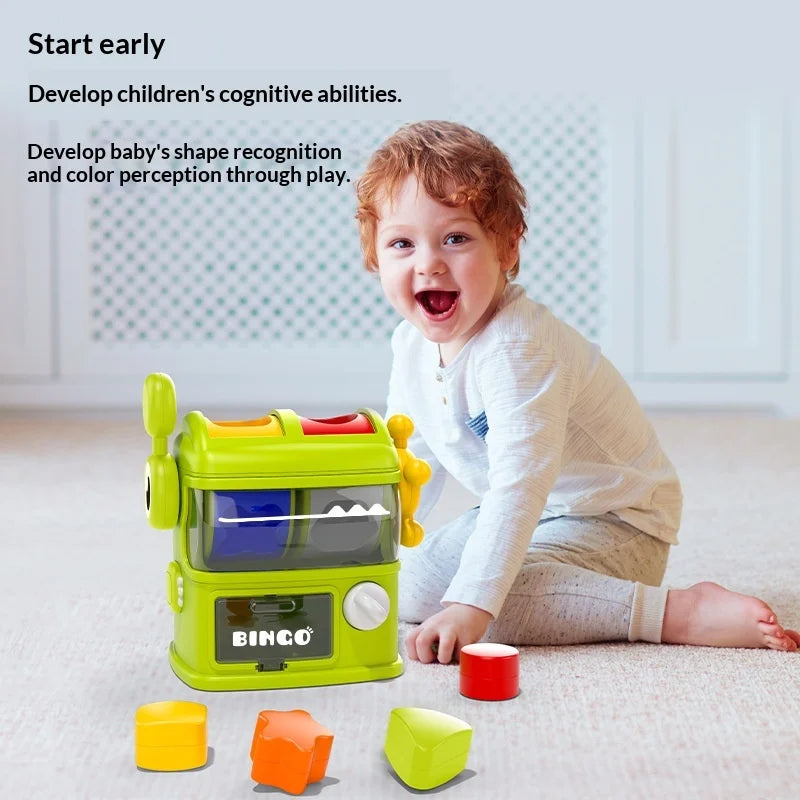 Dinosaur Shape Matching Game – Montessori Geometry Toy