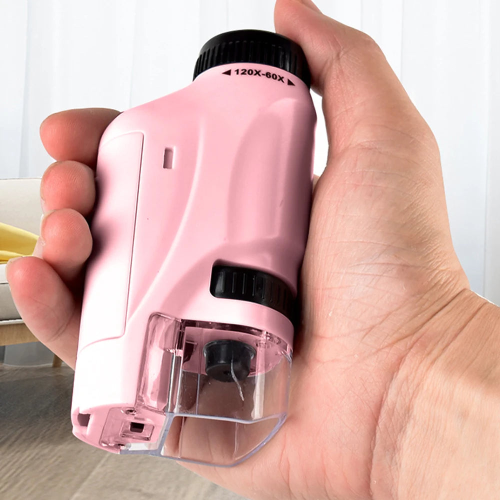 Pocket LED Microscope for Curious Kids - Toki Toy Box