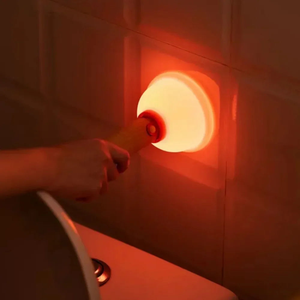 Funny Plunger Night Light – USB Silicone Lamp for Kids & Rooms - Toki Toy Box
