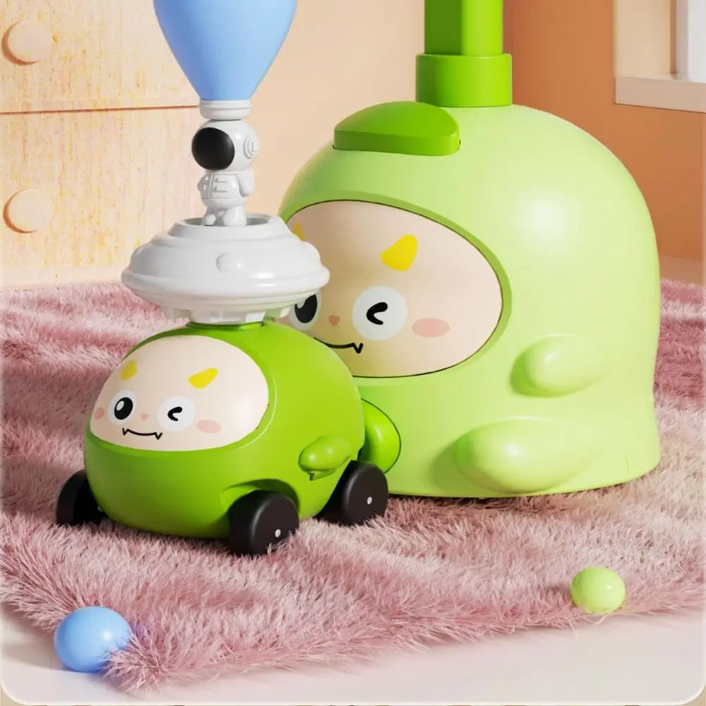 Balloon Powered Car Launcher – Air Rocket STEM Toy