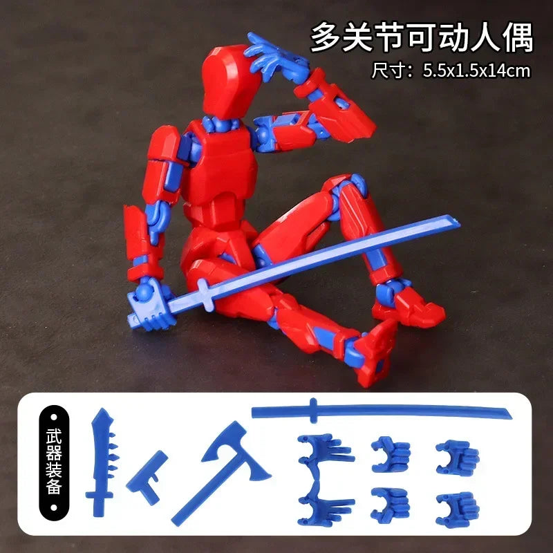 Titan Action Figure Set – Fully Posable Robot Toy