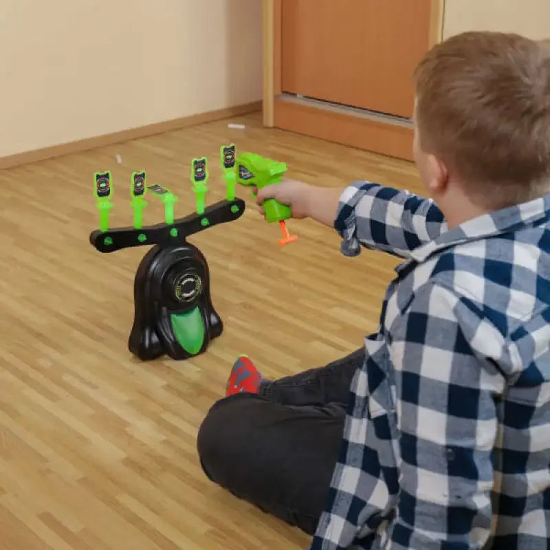Glow Hover Target Challenge – Floating Ball Blaster Game
