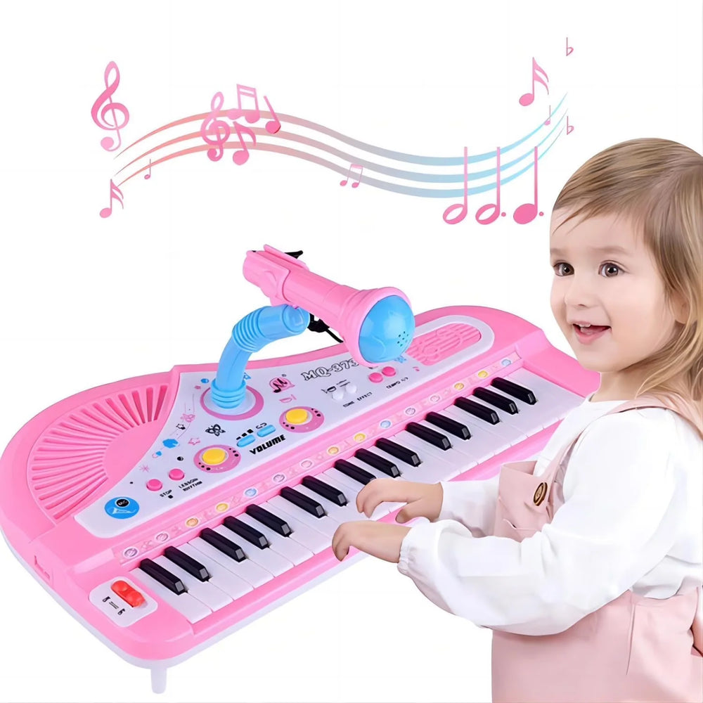 Kids Piano Keyboard 37-Key with Microphone | Toki Toy Box