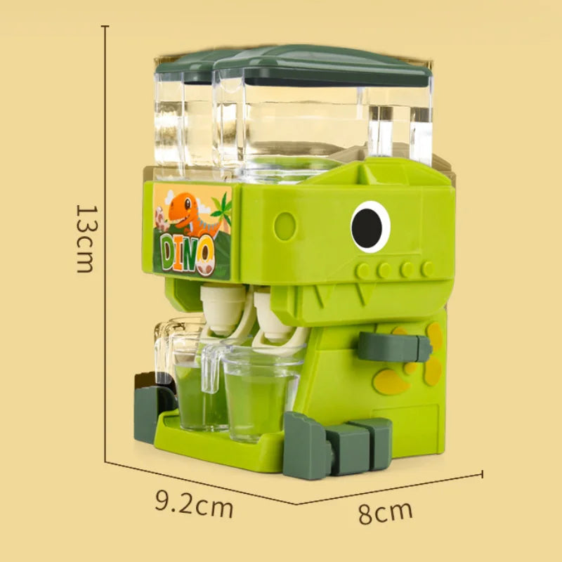 Dino Drink Dispenser Toy – Cute Pretend Water Station – Size Reference | Toki Toy Box