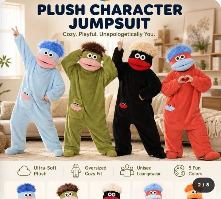 Hooded Fleece Onesie – Cozy Couple Pajamas | Toki Toy Box - Toki Toy Box