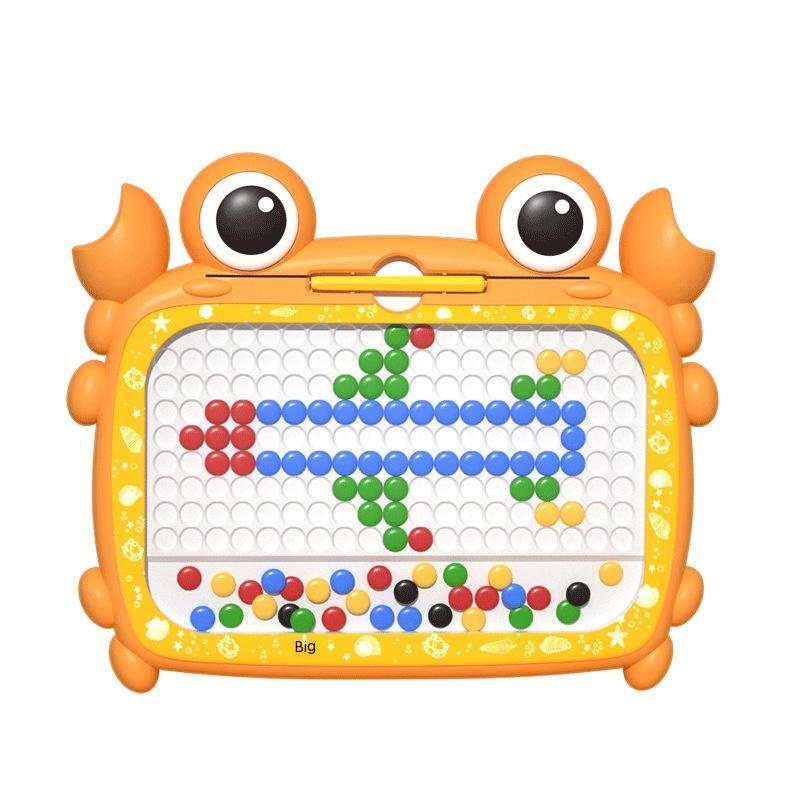 Crab Magnetic Pen – Bead Drawing Board Puzzle for Kids Creativity – Detail | Toki Toy Box