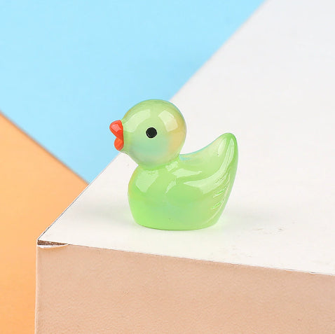 Glow-in-the-Dark Mini Duck Figurines – Features | Toki Toy Box
