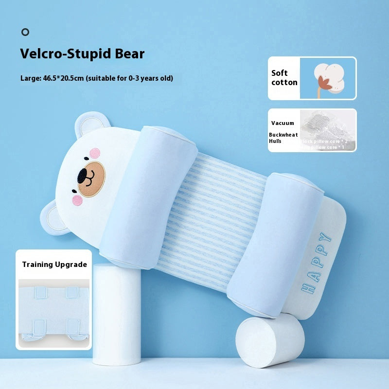 Baby Buckwheat Head Shaping Pillow – Newborn Support – Color Options | Toki Toy Box