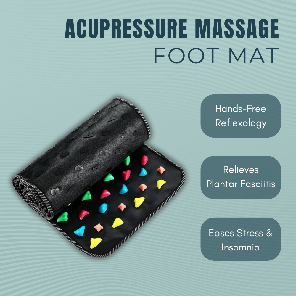 Acupressure Foot Massage Mat – Relax & Recharge – Side View | Toki Toy Box