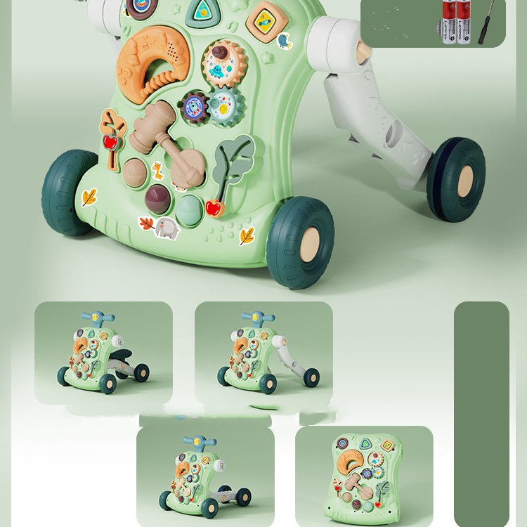 All-in-One Baby Walker – Adjustable Learning Support – View 13 | Toki Toy Box