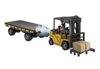 RC Forklift Truck – Heavy-Duty Construction Toy