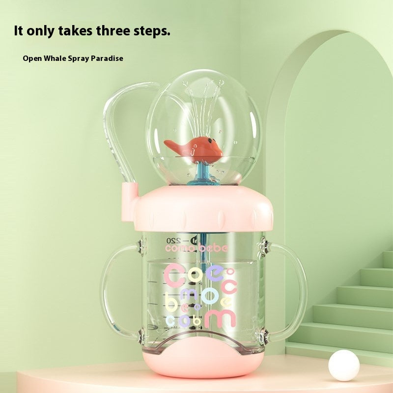Whale Fountain Kids Cup – Fun Drinking Bottle | Toki Toy Box – Lifestyle | Toki Toy Box